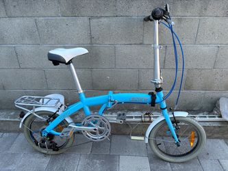 Citizen Tokyo Folding Bike Blue 16 inch