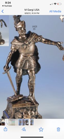 Gun Metal/Bronze # 1925 Action  Warrior 35”