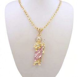 St Jude Pendant St Judas Tadeo Necklace Chain