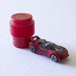 McDonald's 2014 Hot Wheels # 2 "Quick 'n' Sick" HW Pursuit Action Toy Car with Air Launcher