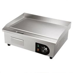 Commercial Electric Griddle 21" X 12" New (Open Box)
