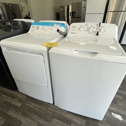 Only $698 Washer And Electric Dryer, Open Box, One Year Warranty Included