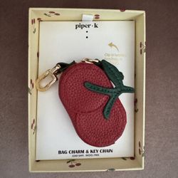 Piper K Cherry Bag Charm 