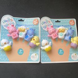 Spring finger puppets