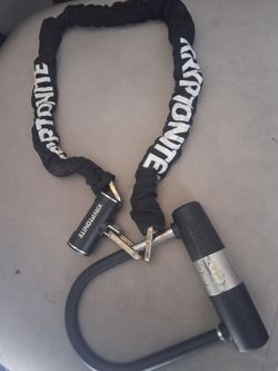 kryptonite bike lock w/keys