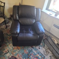 Leather Recliner Chair