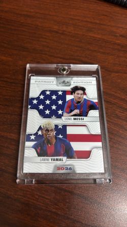 Lionel Messi and Lamine Yamal