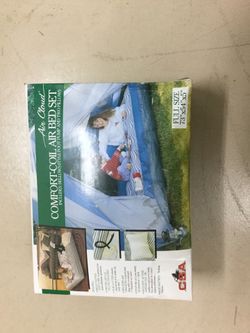 Full size air bed, new