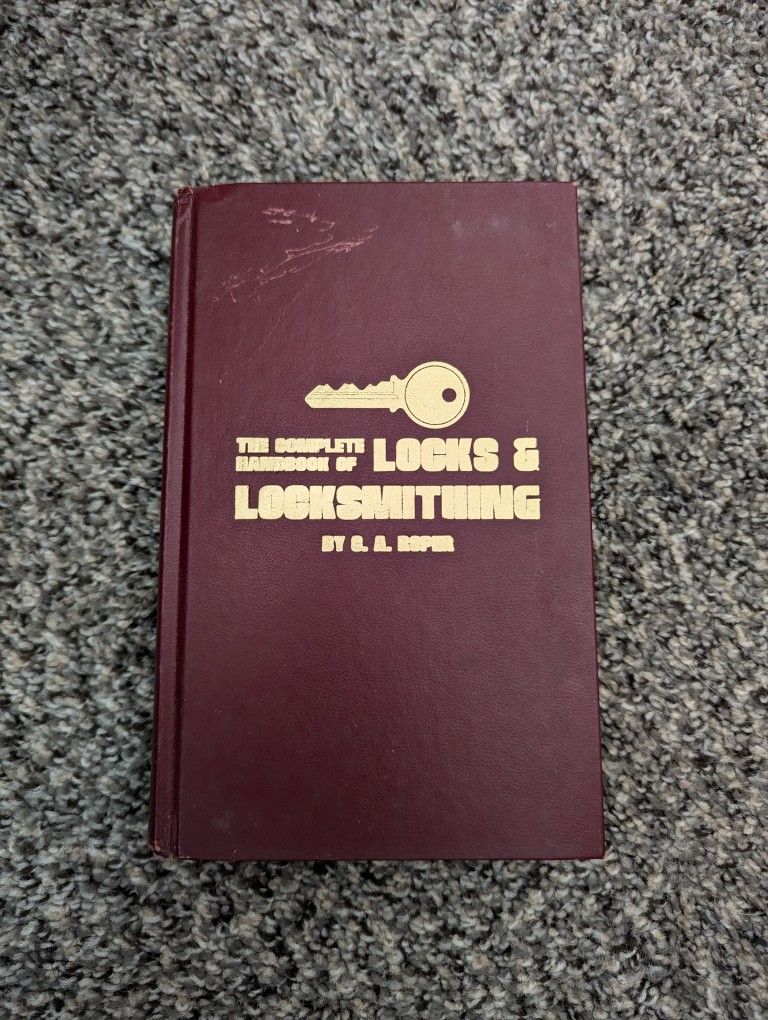 The complete handbook of locks & locksmithing by C. A. Roper