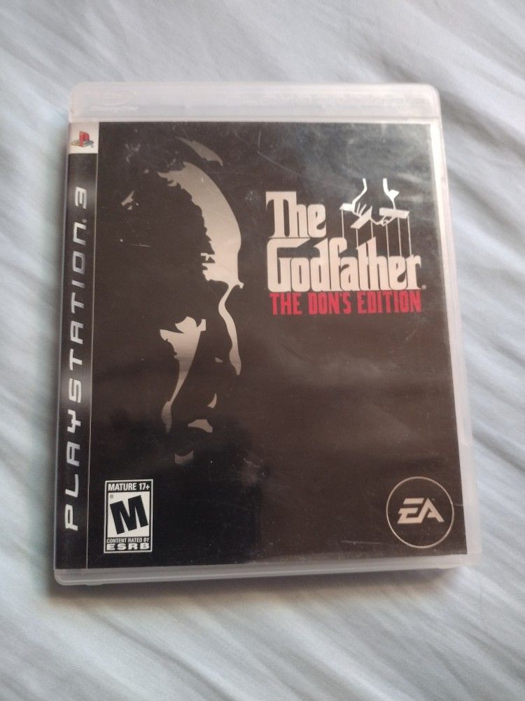 PS3 The Godfather The Don's Edition No Offers No Trades Complete Great Shape 75th Avenue And Indian School Serious Buyers Only Please