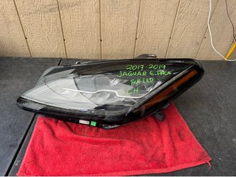 2017 2018 2019 JAGUAR E-PACE LEFT SIDE HEADLIGHT FULL LED OEM USED