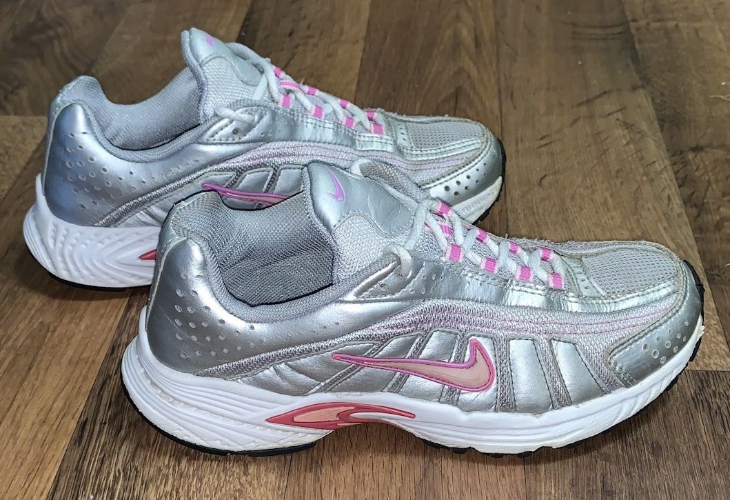 Nike Jet Stream Silver/Pink Women’s Shoes Size 6.5