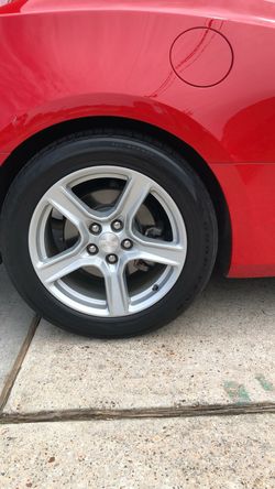 Original 18' wheels for a 2017 Chevy Camaro