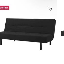 IKEA BALKARP black Sleeper Sofa Futon