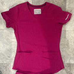 Pink XS Scrub Set
