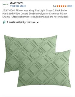 Brand new in package King Size pillow cases