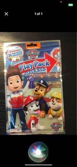 brad new Nickelodeon Paw Patrol The Movie Play Pack Grab & Go