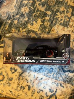 Lefty’s dodge viper SRT 10, fast & furious die cast model car