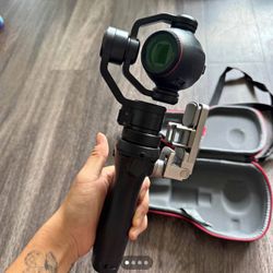 dji osmo+ and 4k handheld stabilizer gimbal combo