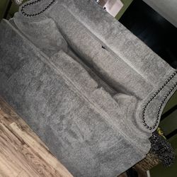 Two Piece Grey Couches 