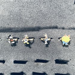 Vintage Walt Disney Production Adjustable Rings. 
