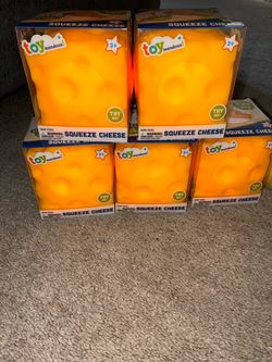 Jumbo butter and cheese squishy