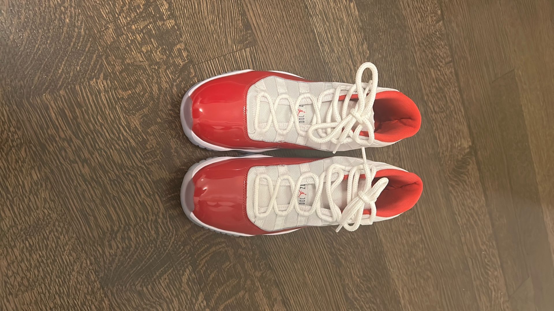 Nike Jordan 11 Cherry Varsity Red CT8012-116 Size 10.5 M