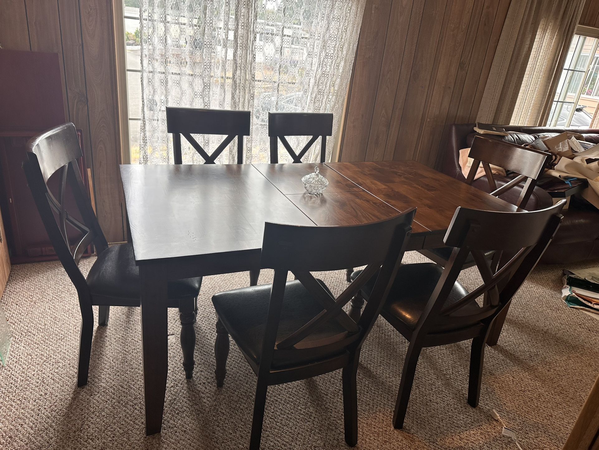 Dining Table And Chairs-almost New Condition