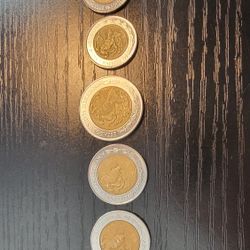 Mexico Pecos Coins ( Selling As A Set )