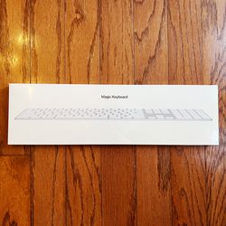 Unopened Silver/White Apple Magic Keyboard with Numeric Keypad
