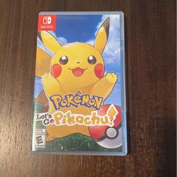 Pokémon LetsGo Pikachu