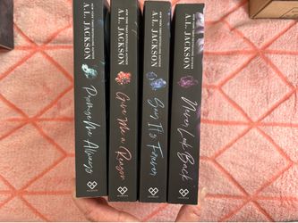 A.L. Jackson 4-Book Set Hardcover Collection