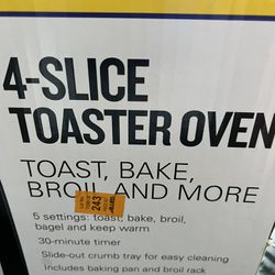 4-slice ,toaster Oven 