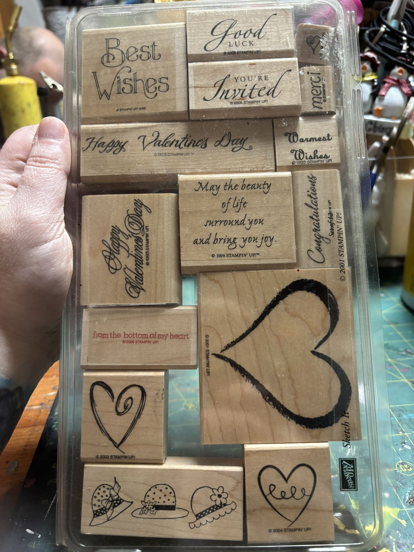 Valentines Day Type Stamp Bundle