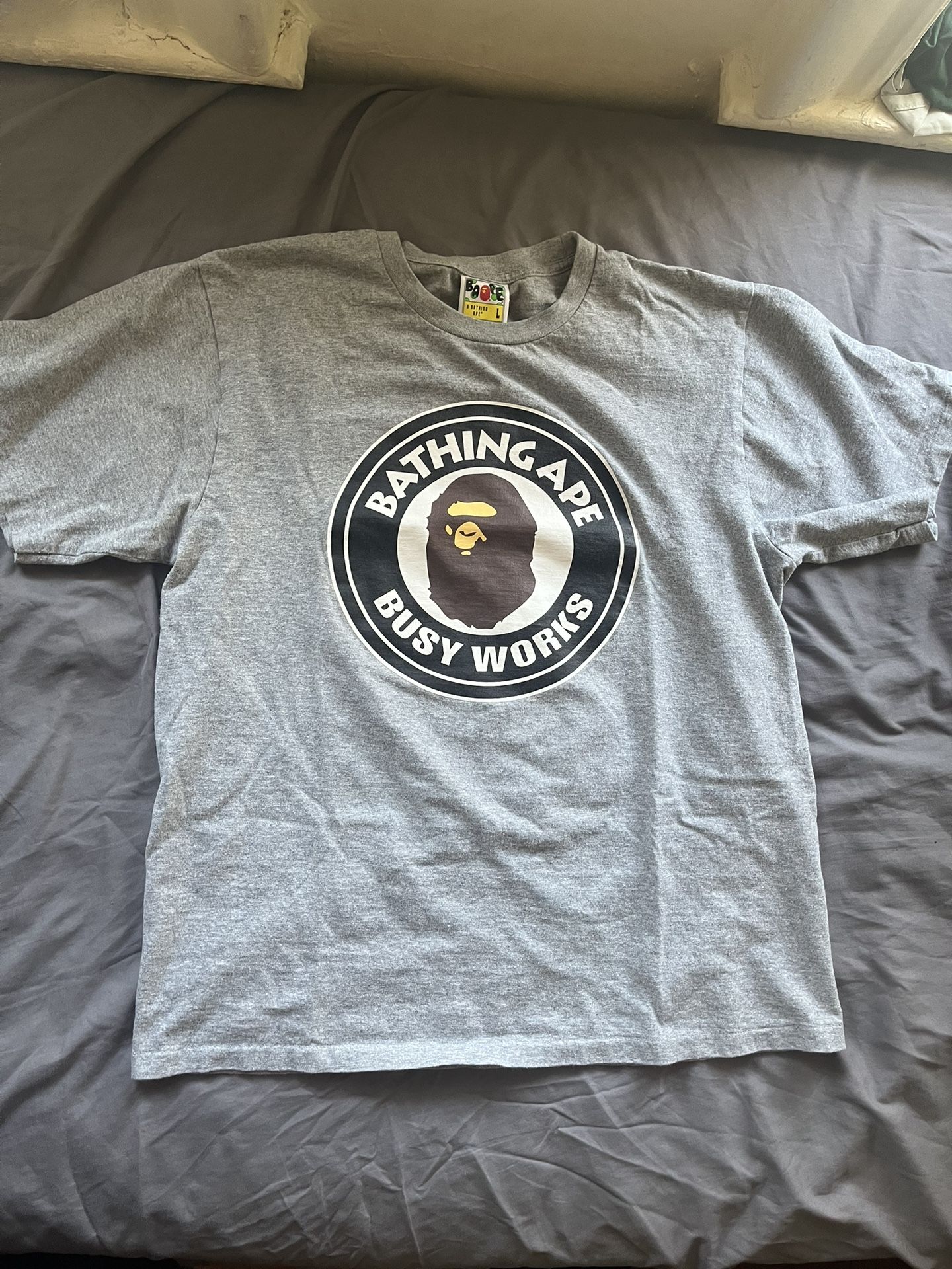 Grey BAPE Shirt
