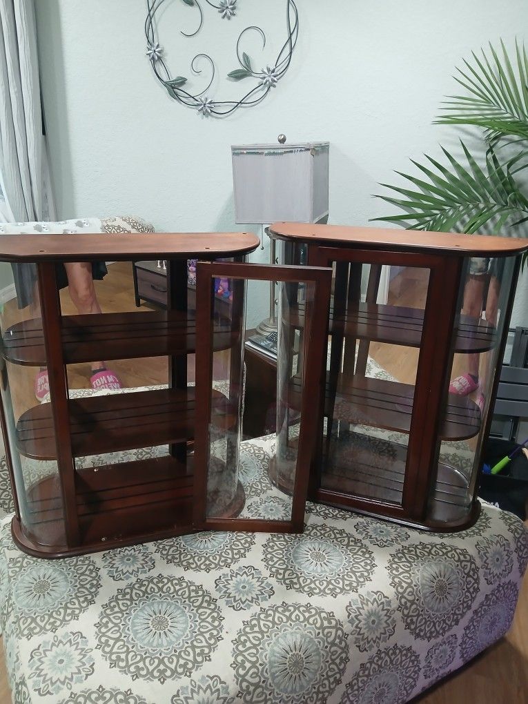 Bombay Curio Wall Cabinets
