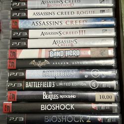 PlayStation 3 PS3 Games 