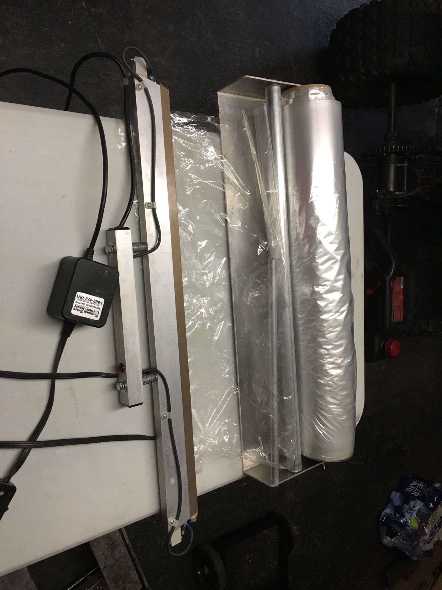 26” shrink film packaging system