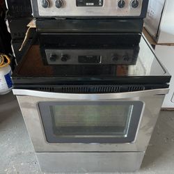 Whirlpool Electric Glass Top Stove 