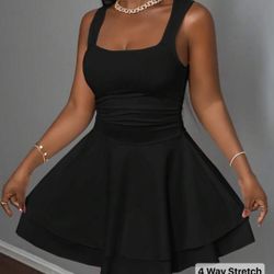 Stretchy Black Dress 