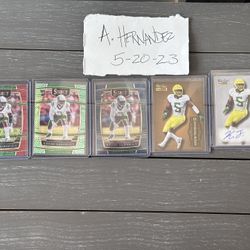  Rookie football Cards Lot