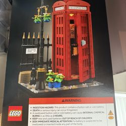 Lego Phone Booth 21347