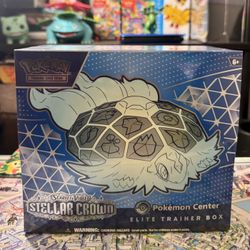 Stellar Crown Pokemon Center Elite Trainer Box ETB 