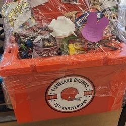 Cleveland Browns 75th Anniversary Grizzly Cooler 
