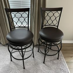 Two Bar Stools 