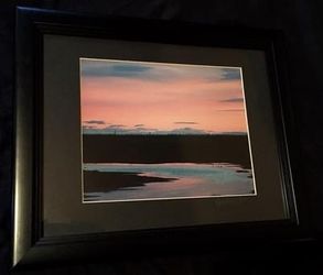 Alaskan Sunset Framed Photograph