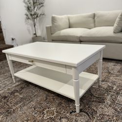 White Coffee Table