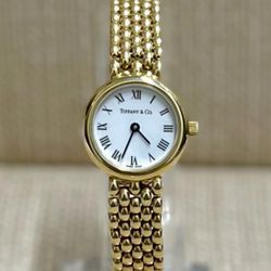 Tiffany & Co 14k Gold Ladies Watch