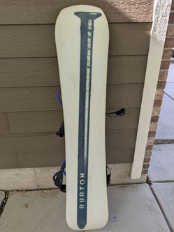 Burton Snowboard with Bent Metal brand Bindings