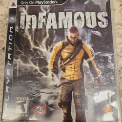 Infamous PS3 